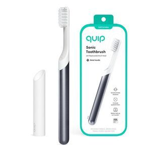 quip -  Sonic Electric Metal Toothbrush Travel Case/M Slate